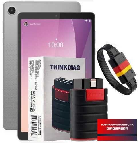 Tester diagnostyczny THINKDIAG FULL 2024 j. Polski + Tablet 8" LENOVO