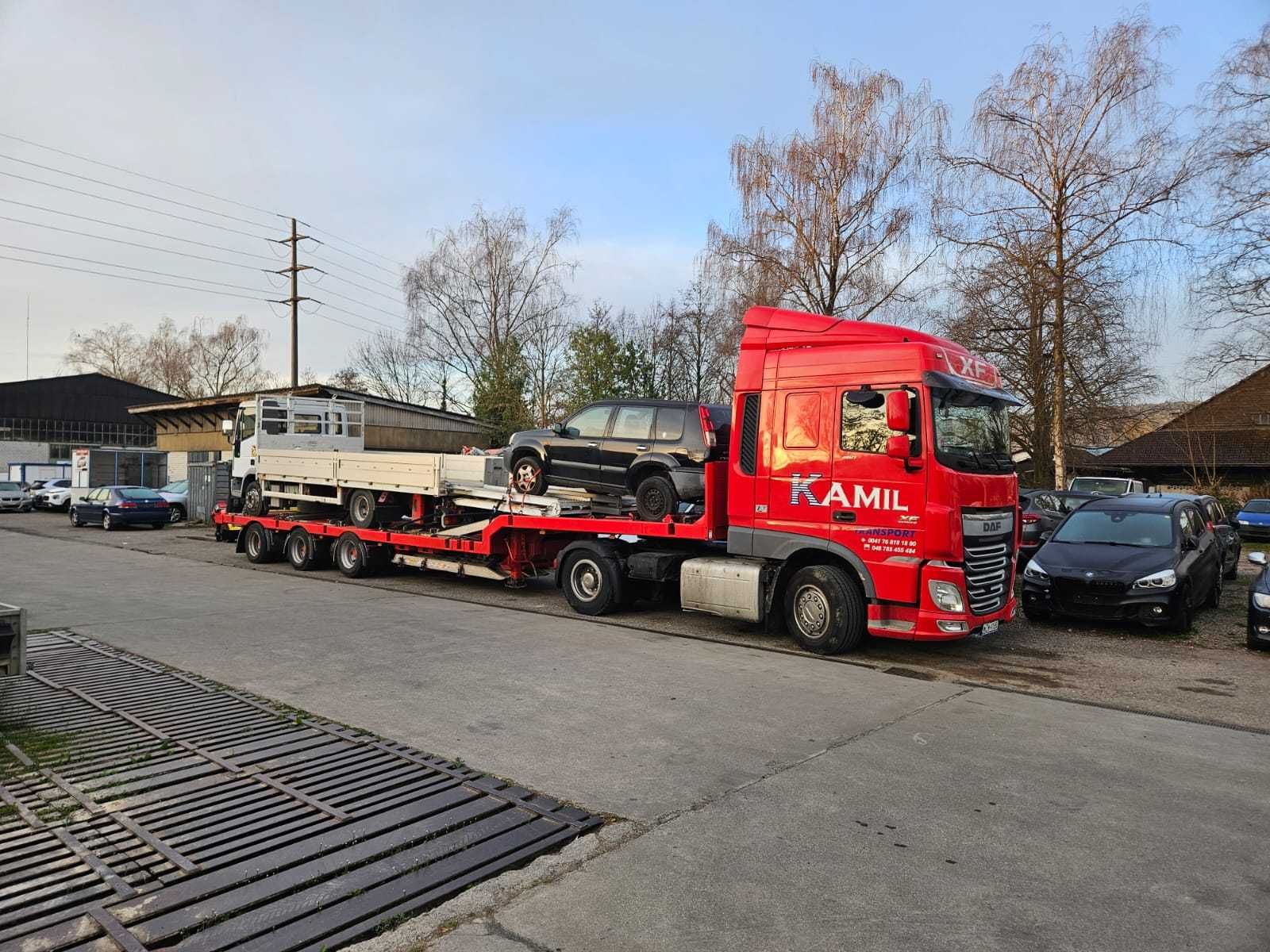 Daf XF460 Przyczepa niskopodwozie Mado