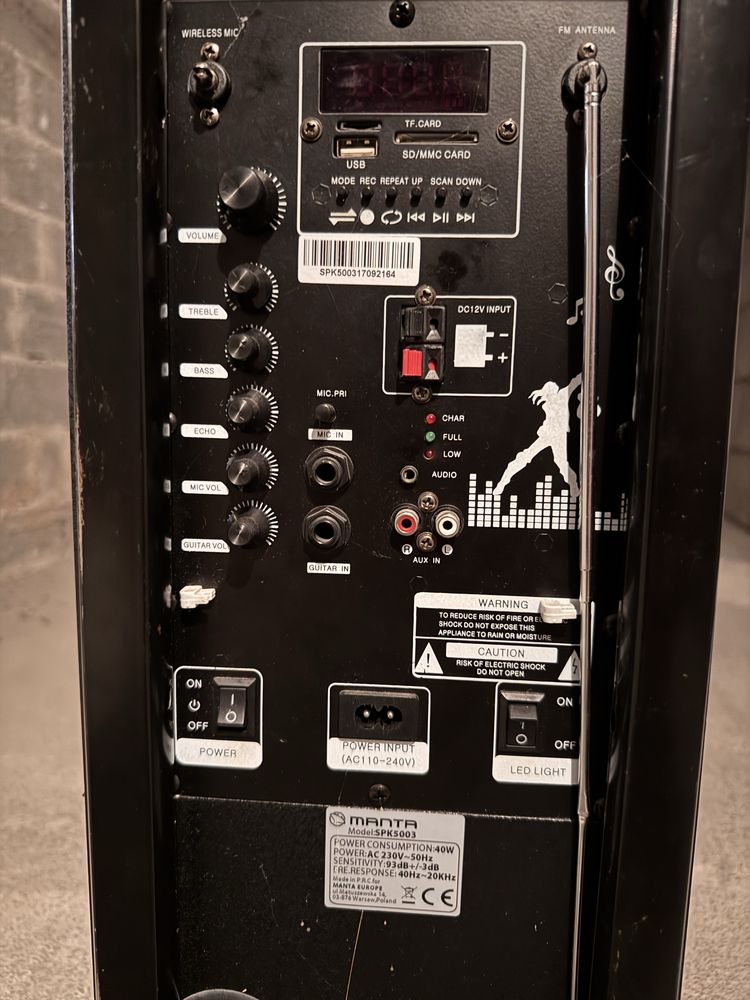 MANTA SPK5003 GHUL karaoke power audio