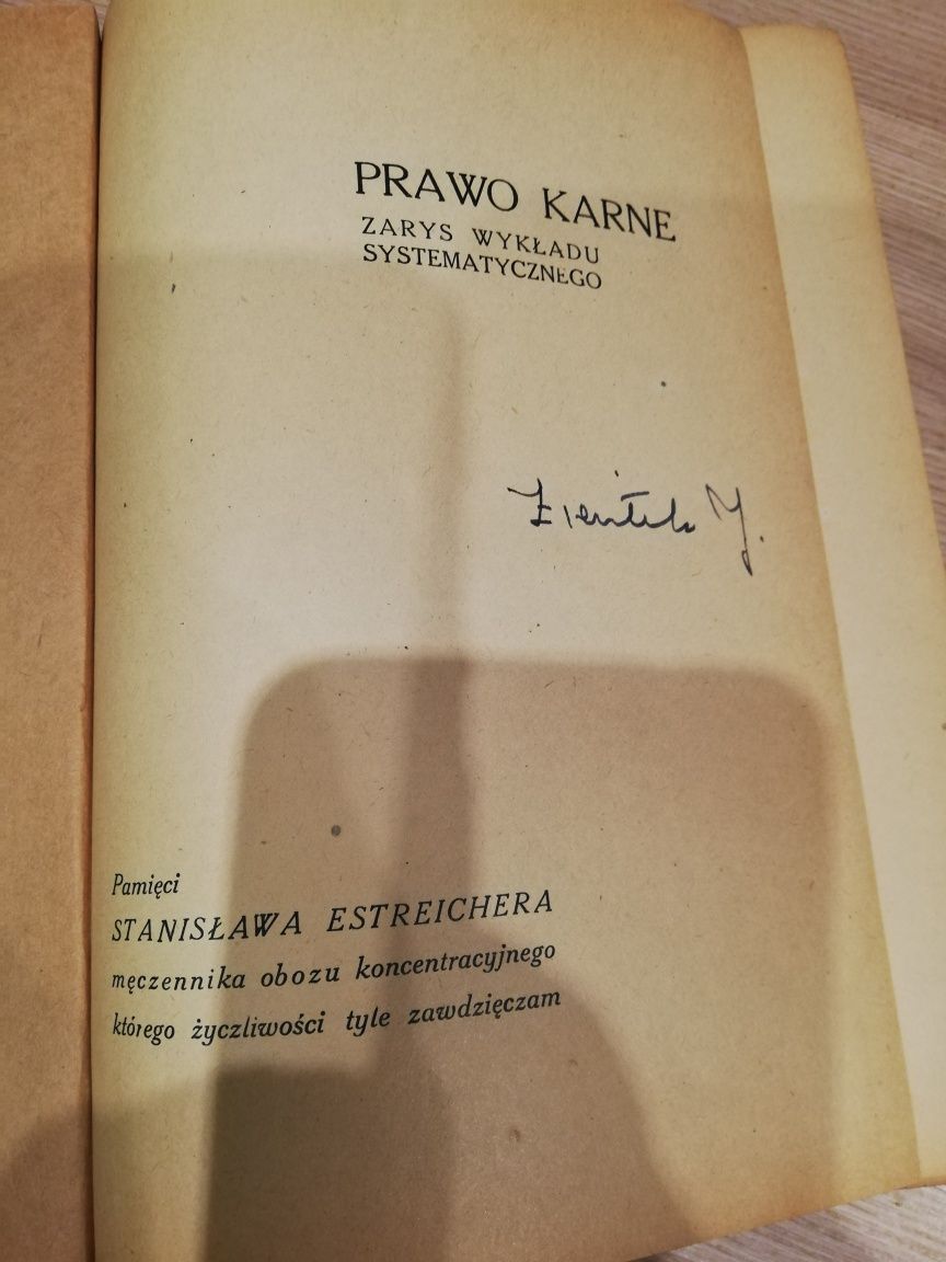 Prawo karne. Władysław Wolter