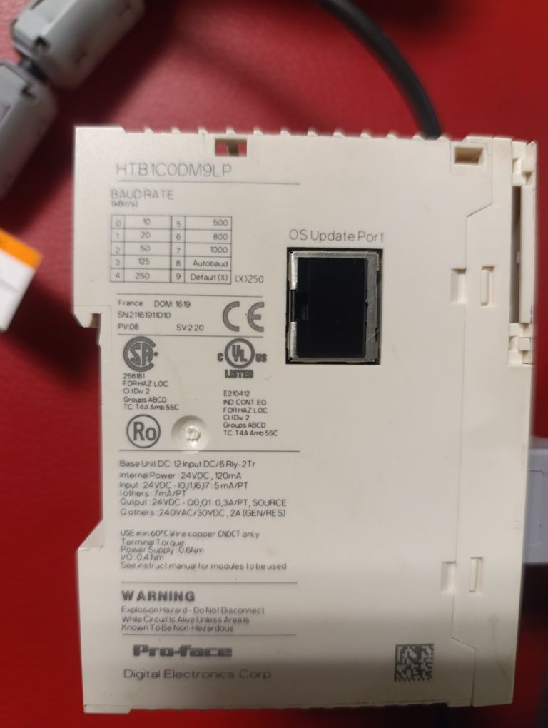 Panel operatorski Pro-face + moduł + moduł rozszerzeń