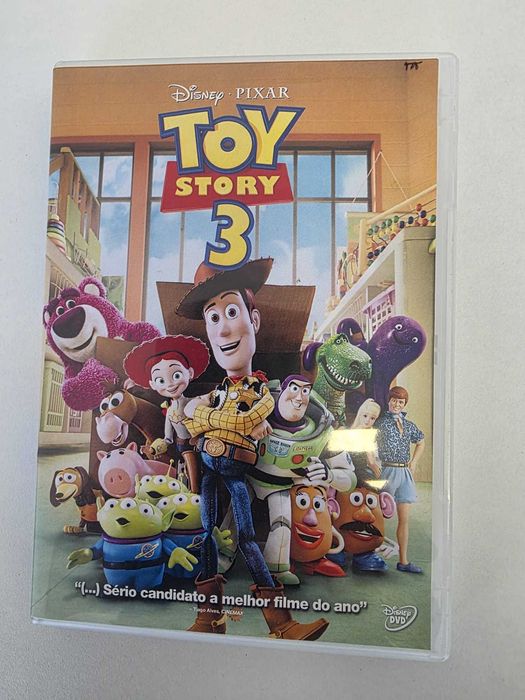 Lote 4 DVDs Infantis – Toy Story 3, Mickey, Heidi, Gato Botas