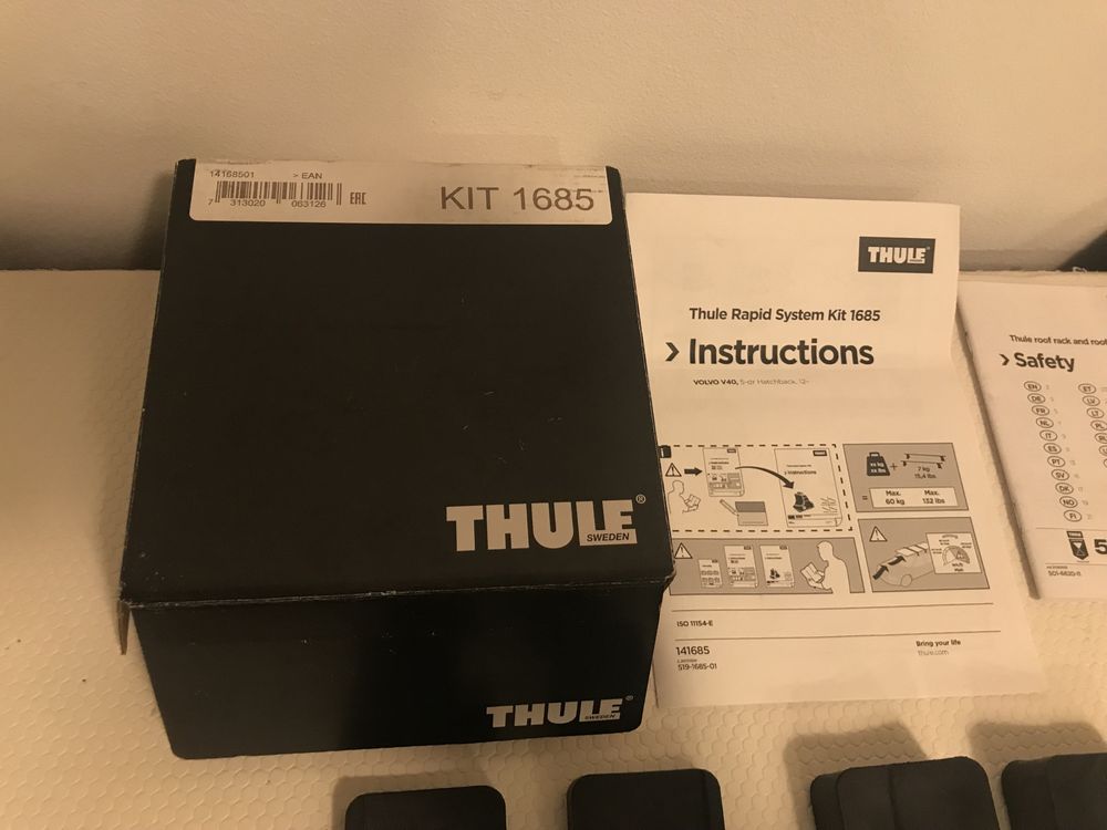 THULE - 754 + kit 1685 - Volvo V40