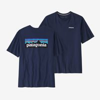 Футболка Patagonia P-6 Logo Responsibili оригинал синяя Оригінал