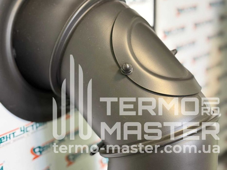 Димохід та комплектуючі (ЧОРНІ труби,трійники,коліна) 160 1мм Утеплені