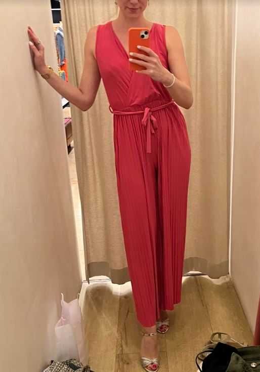 Macacão Rosa longo | Pink Jumpsuit | mono rosa