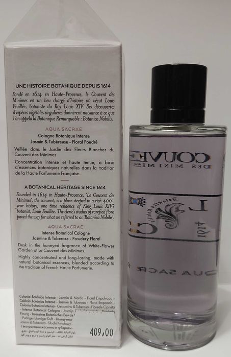 LE COUVENT aqua sacrae woda kolońska EDC 200ml