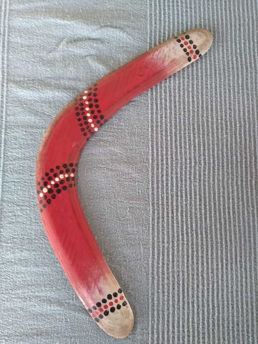 Boomerang pintado à mão