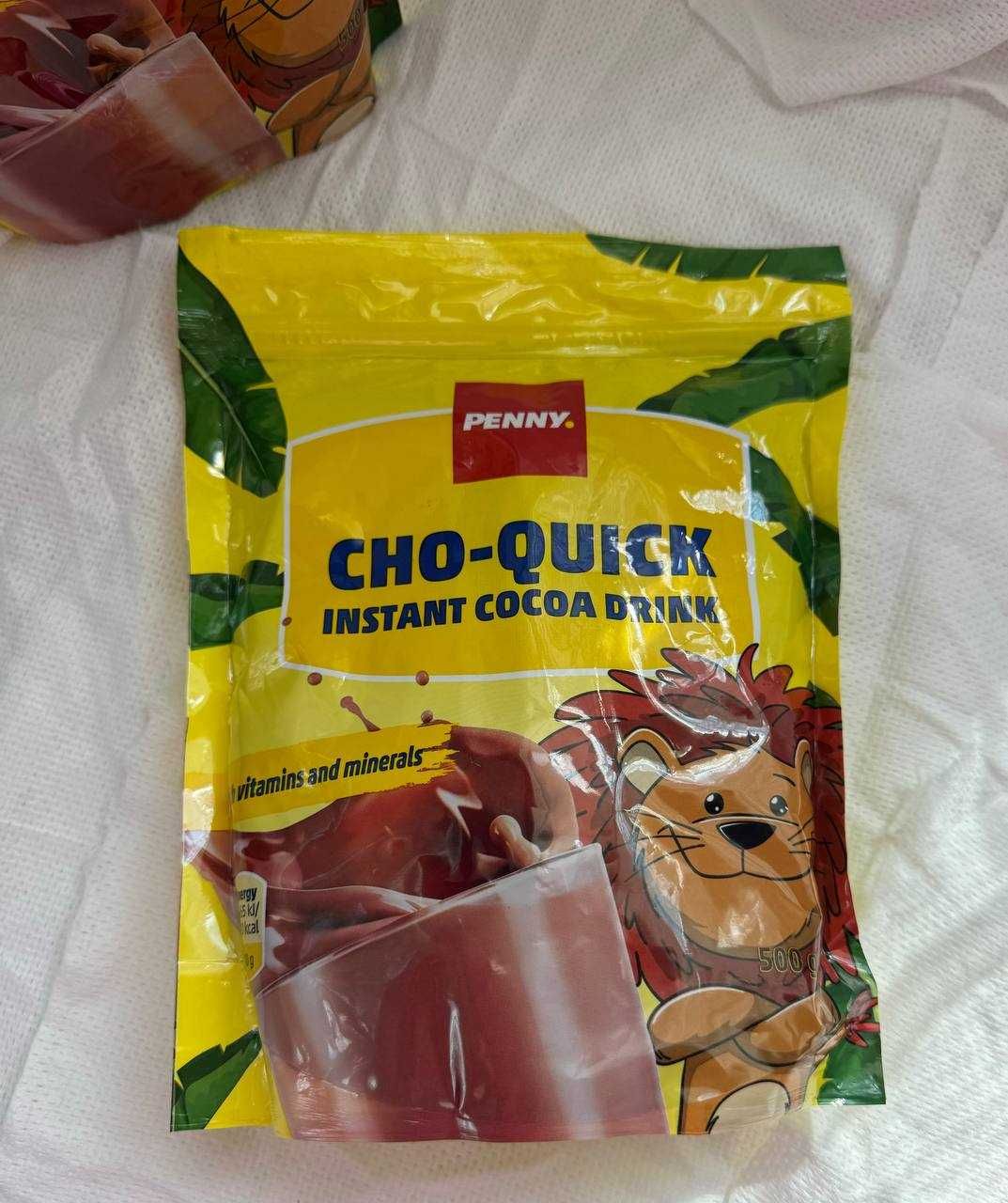Какао Cho-quick instant cocoa drink Penny 500г