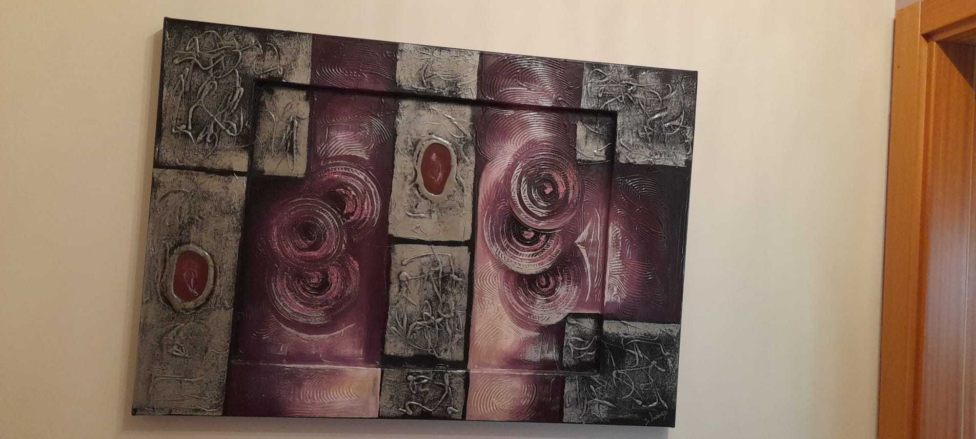 Quadro pintado à mão