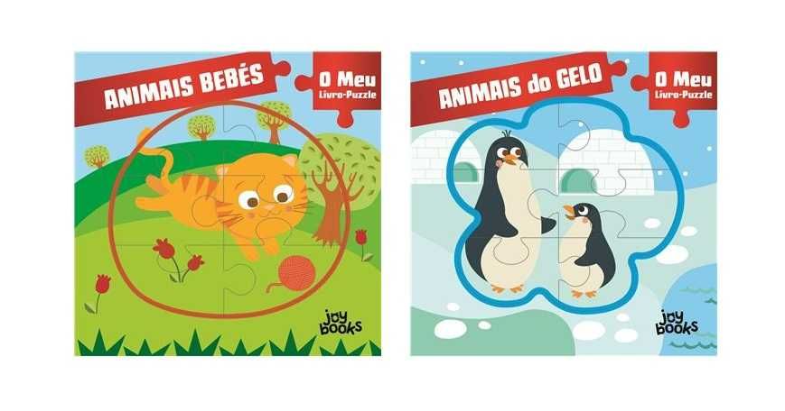 O Meu Livro-Puzzle: Animais Bebés/ Animais do Gelo