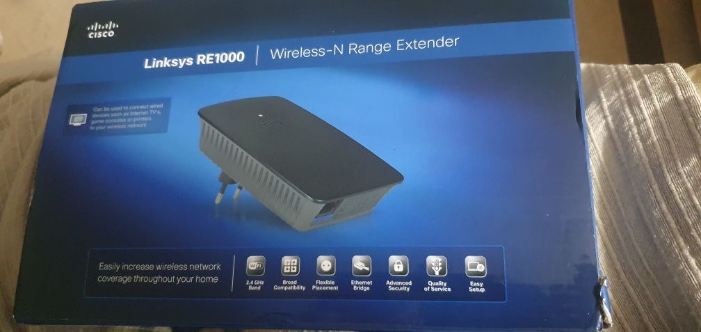 Linksys RE1000 - amplificador de sinal wifi