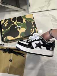 Bape Sta Black White, 39 (25,5 см)