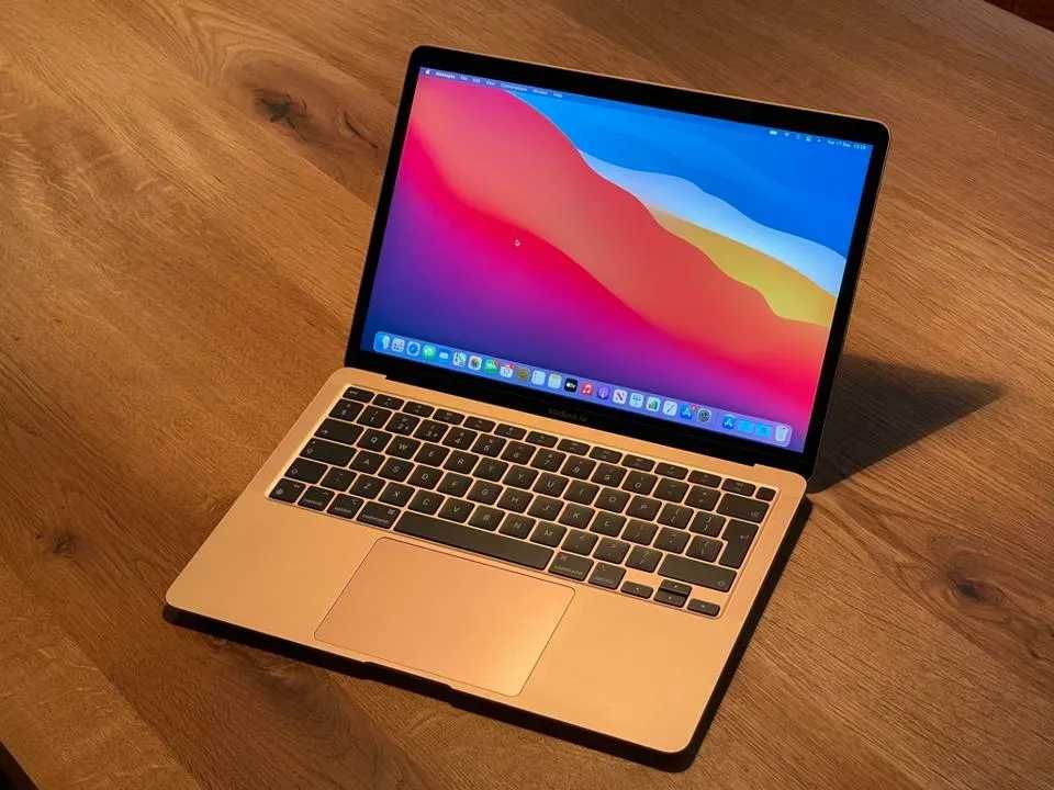 FAKTURA ! Apple MacBook AIR 13 | M1 | 8GB | 256GB | ZŁOTY/GOLD | IDEAŁ