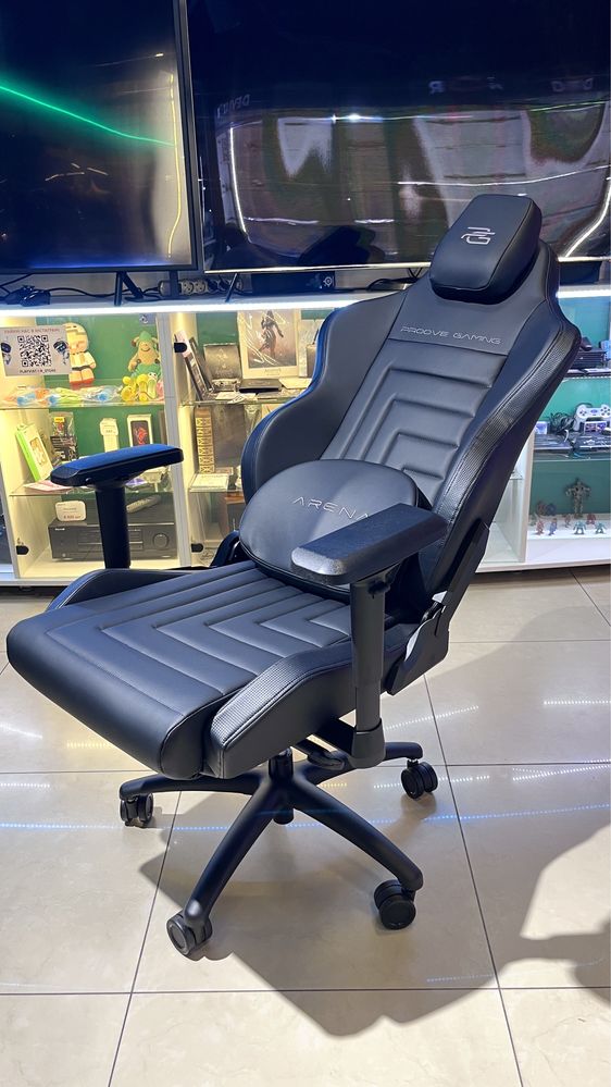 Крісло Proove Gaming Arena Black GCRN0001001 кожа геймерське кресло