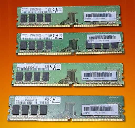 Pamięć DDR4 do komputera domowego każda po 8GB mam komplety po 32GB
