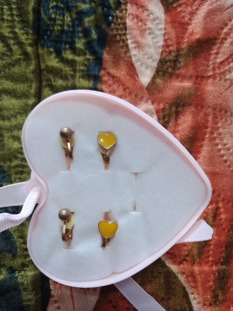 Сережки дитячі кліпси