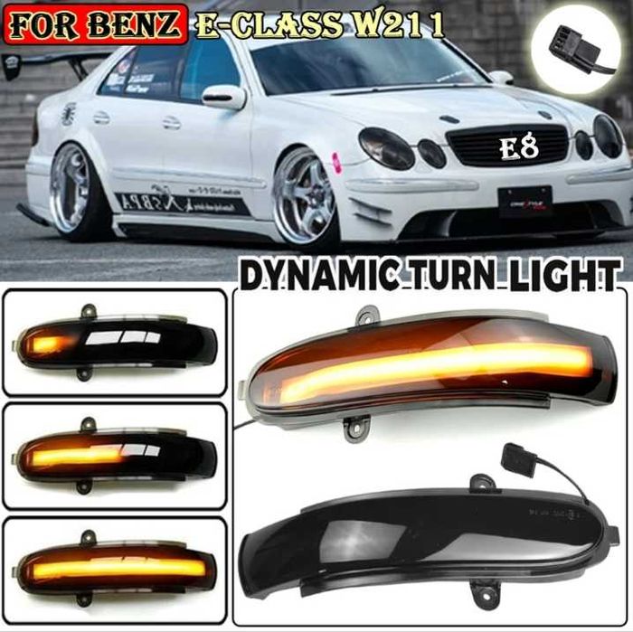 MB W211-203-220 дорестайлінг повторювачі поворотів LED 1шт.