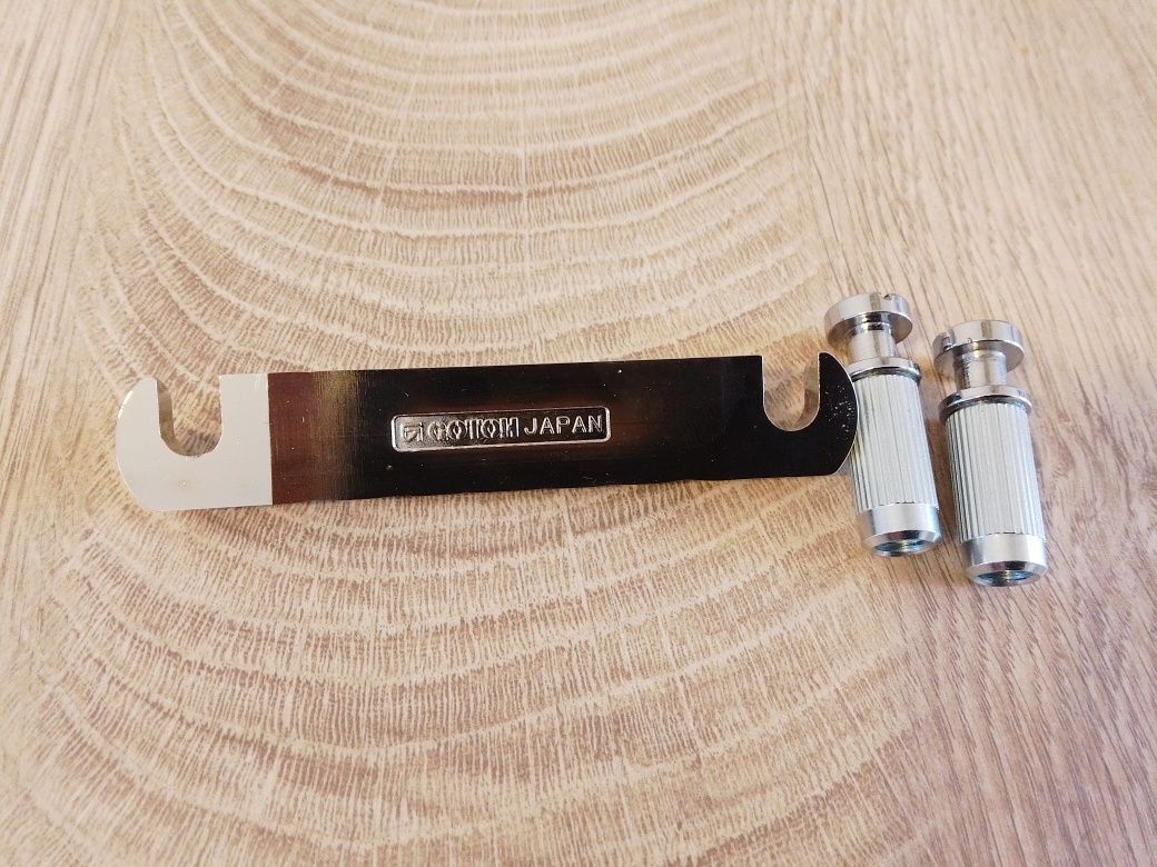 Zaczep strun firmy Gotoh do gitar azjatyckich typu Les Paul