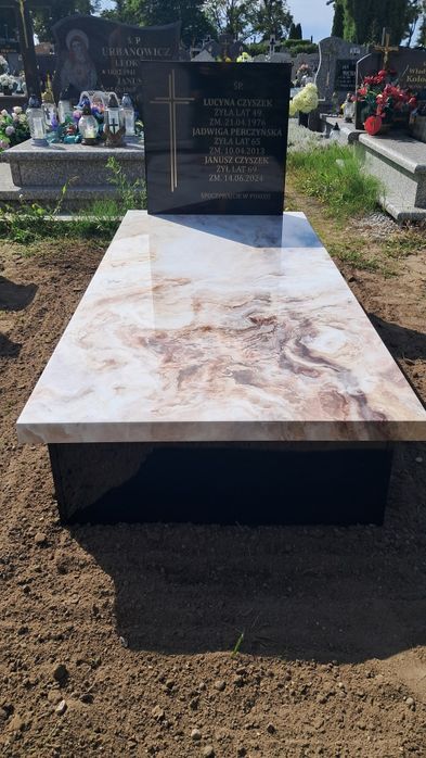 Nowoczesny Nagrobek 3099 zł z montażem Cały Kraj -Promocja
