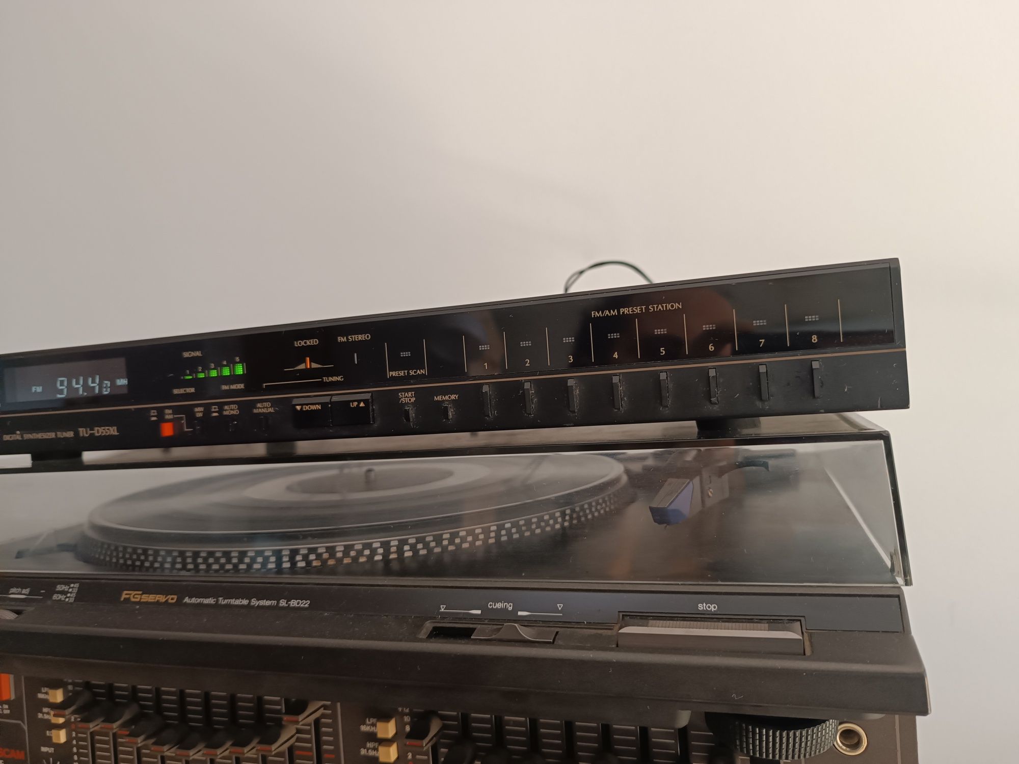 Rádio Tuner Sansui TU-D55XL