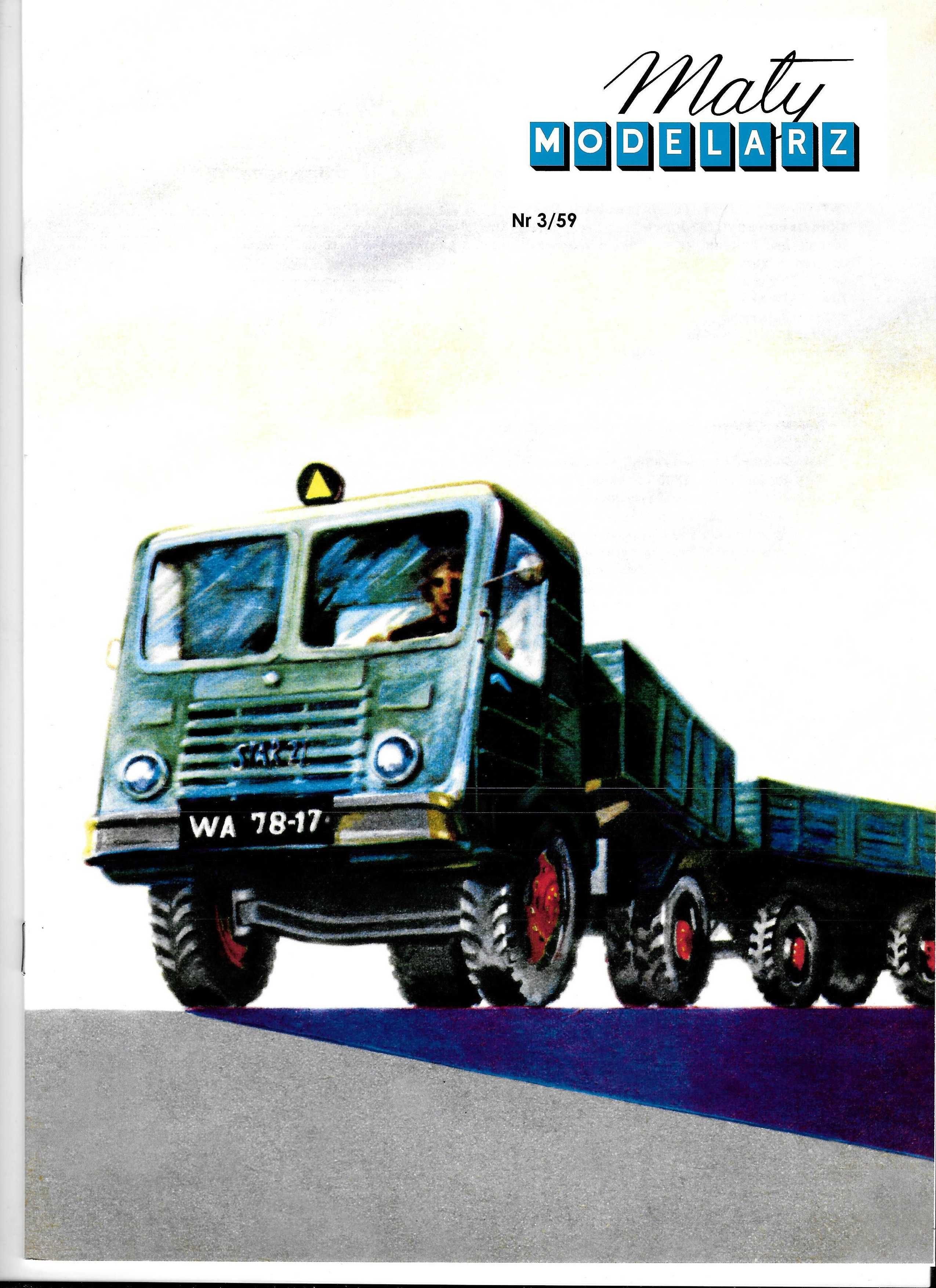 Mały Modelarz 3 1959 STAR-21 model-reprint
