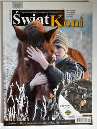 ŚWIAT KONI magazyn hippiczny 1 / 2008 + DVD