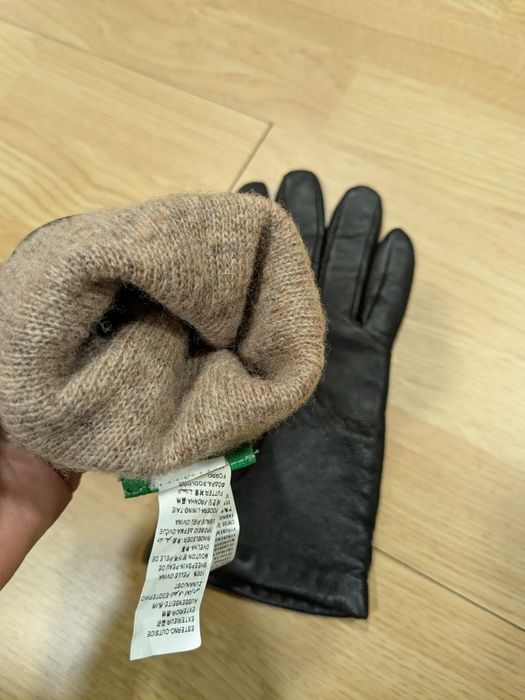 Luvas cabedal Benetton