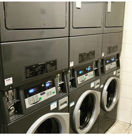 Máquinas em coluna lavar e secar self service entrega imediata