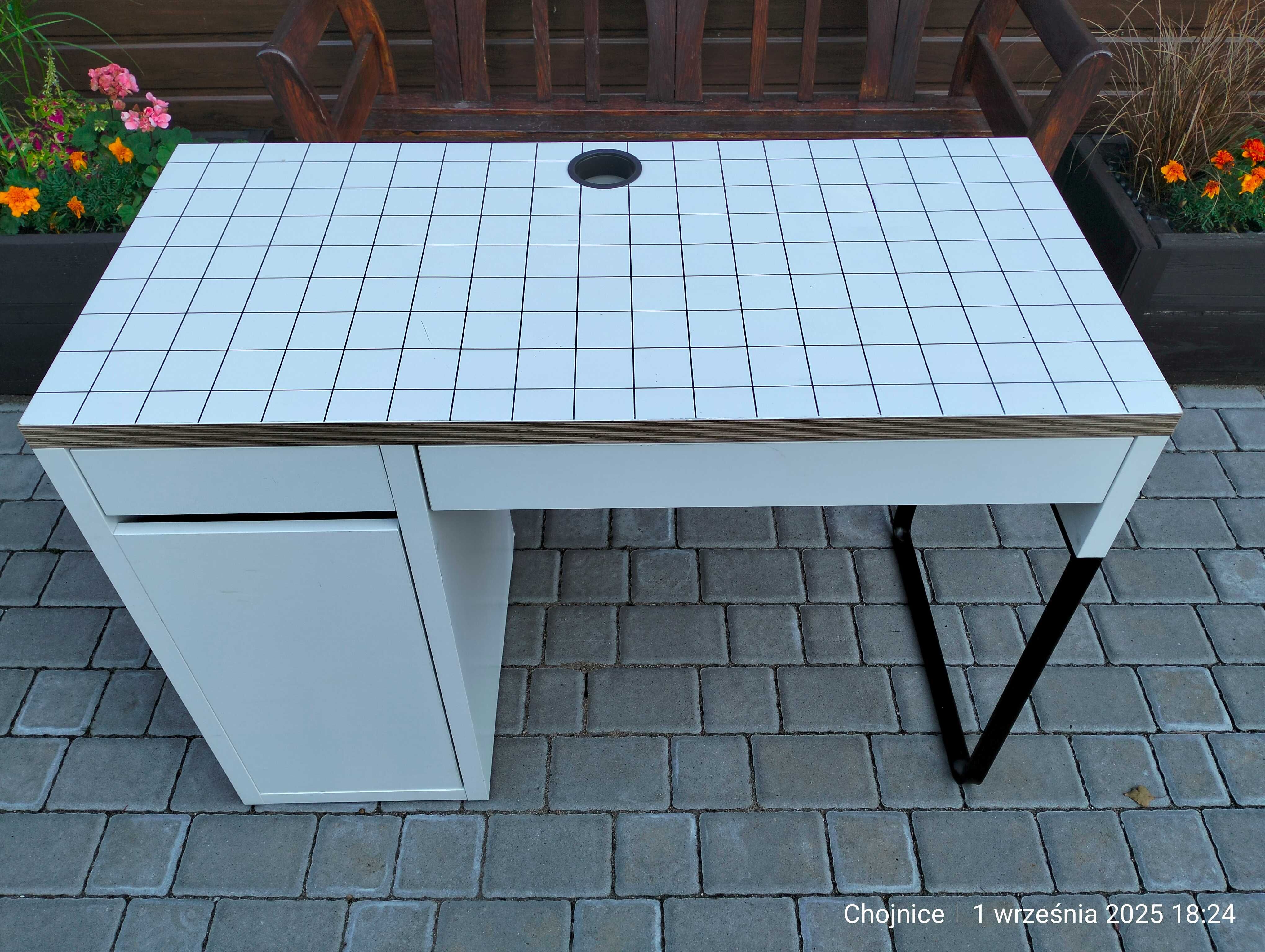 Biurko Ikea micke białe wym. 105X50X75- transport gratis!!