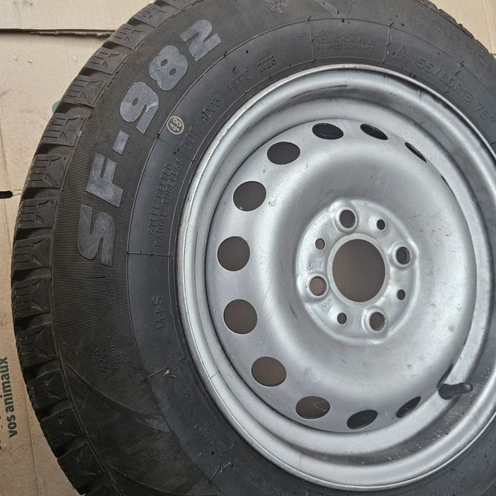 Komplet 4 kół opony zimowe