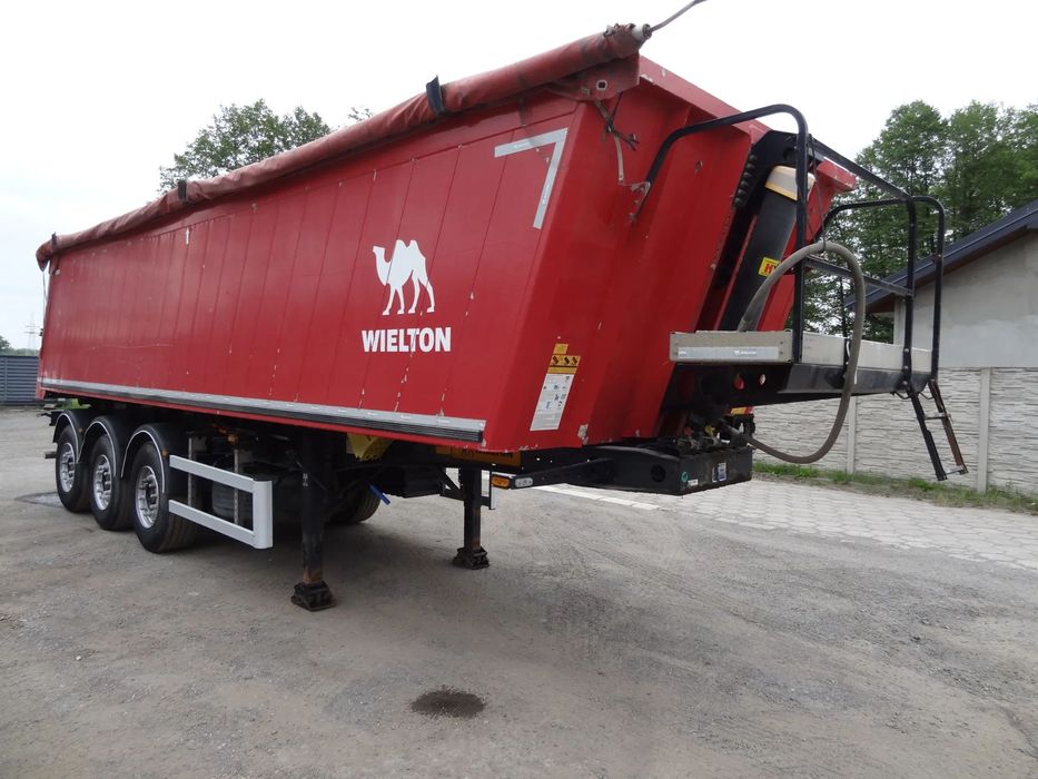 Wielton NW-3  Wielton wywrotka 38 m aluminiowa podnoszona oś 2020 rok igła