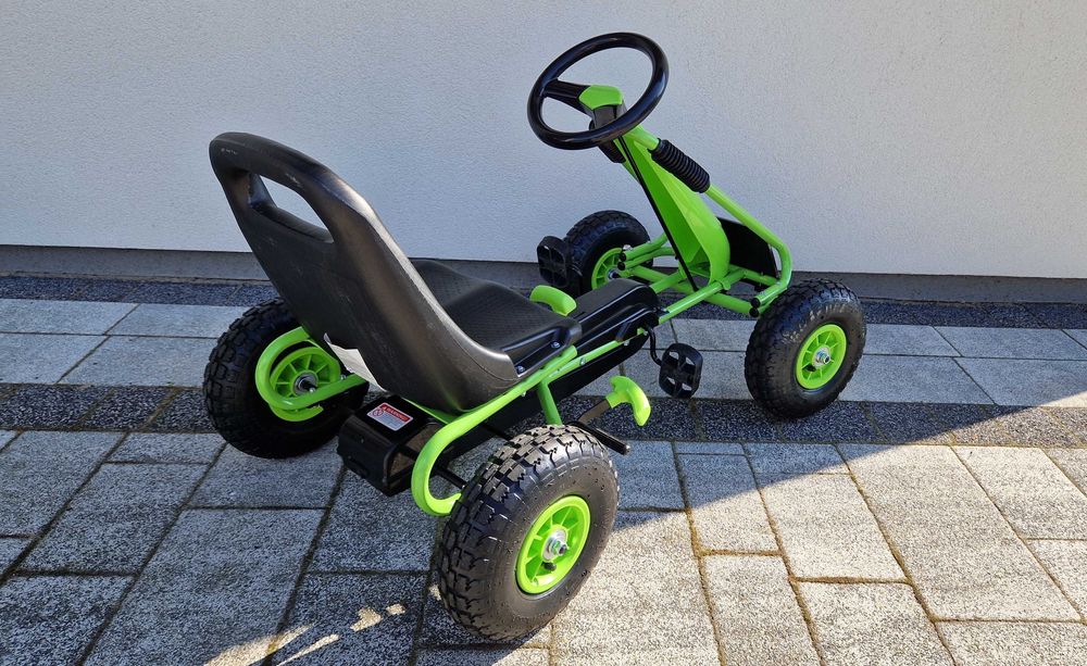 Gokart na pedały dla dzieci. JAK NOWY