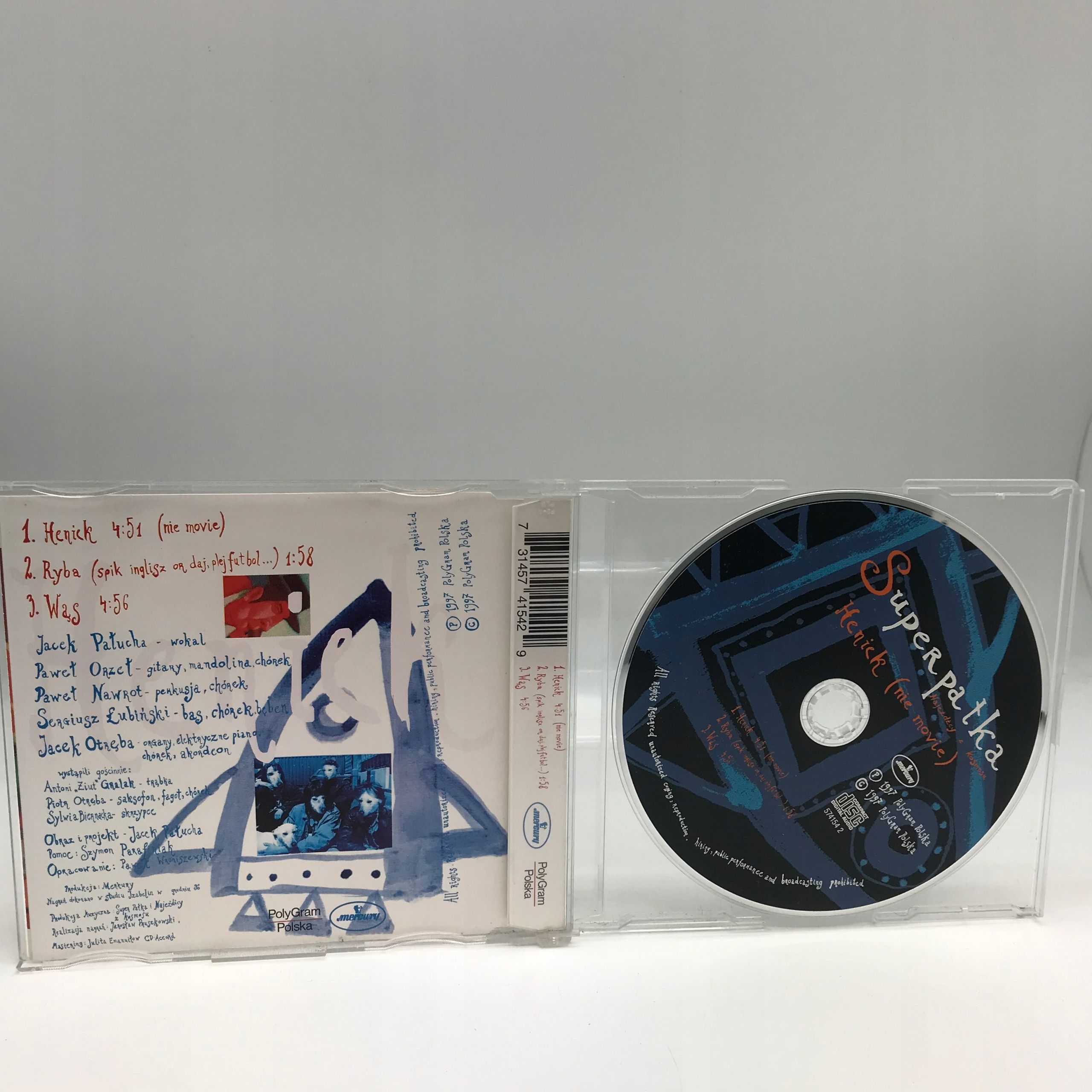 cd - superpałka i najeźdźcy z kosmosu - heniek