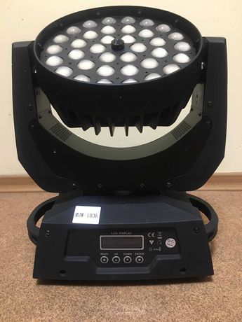 Светодиодная световая голова M-Light 36x10W RGBW (MHW-1036) led wash