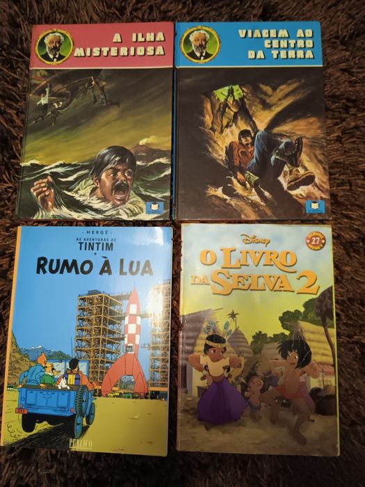 Livros infantis.
