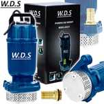 W.D.S Pompa Do Wody Brudnej Czystej Zanurzeniowa 2100w 1" 15000l/h