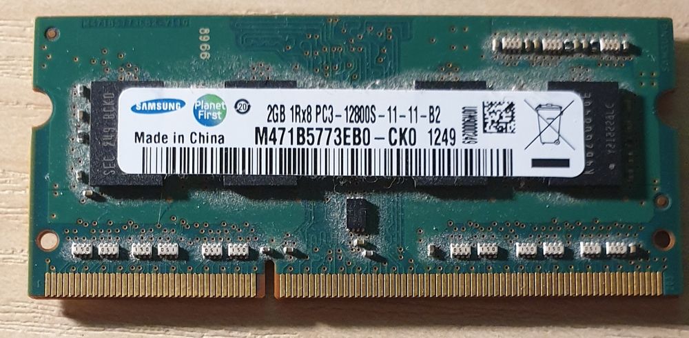 Pamięć do laptopa DDR3 SODIMM PC3 2GB i 4GB Samsung