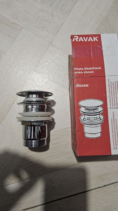 Донний клапан Ravak Click-Clack X01437 (новий)