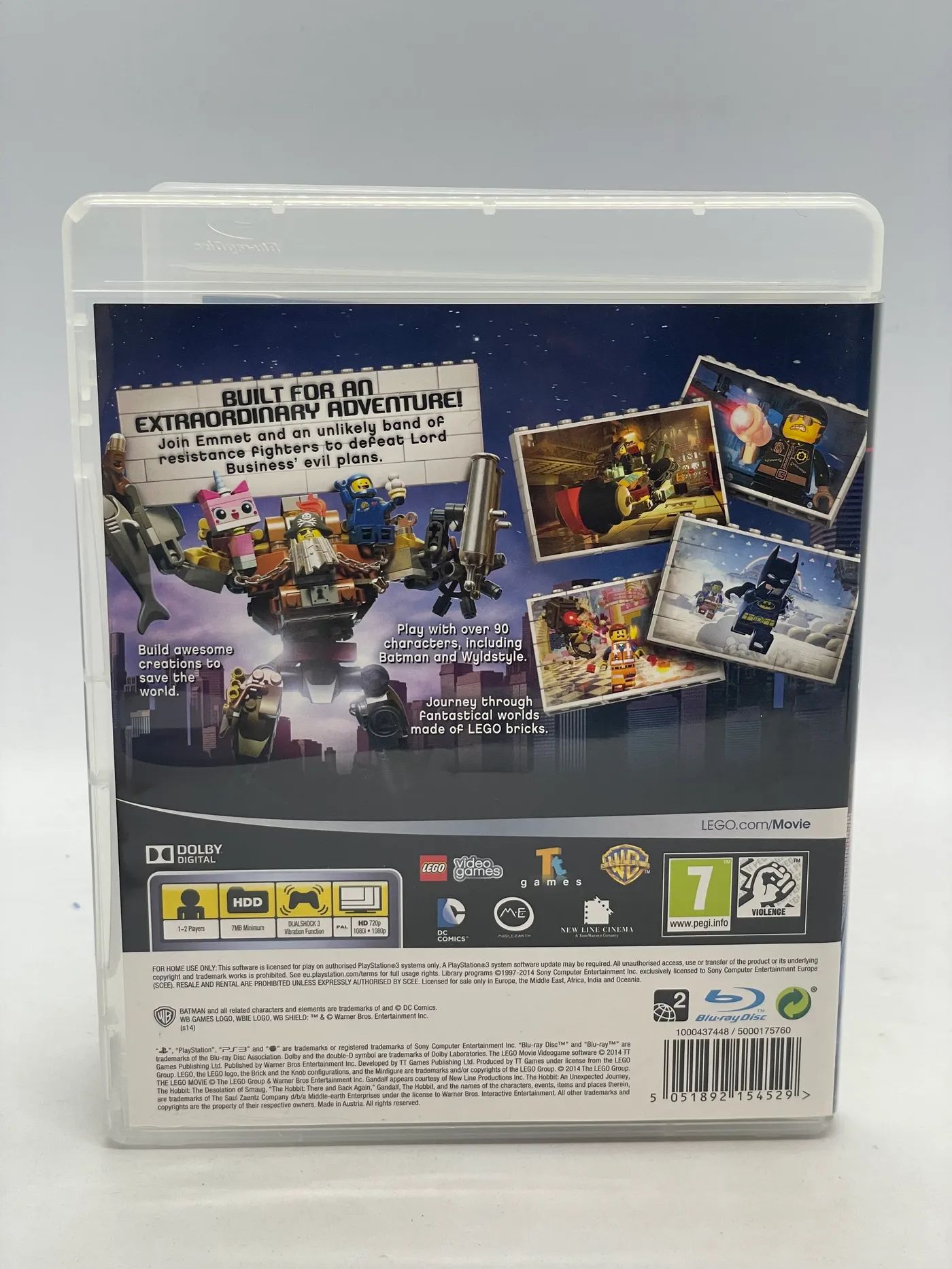 Lego Movie Videogame PS3