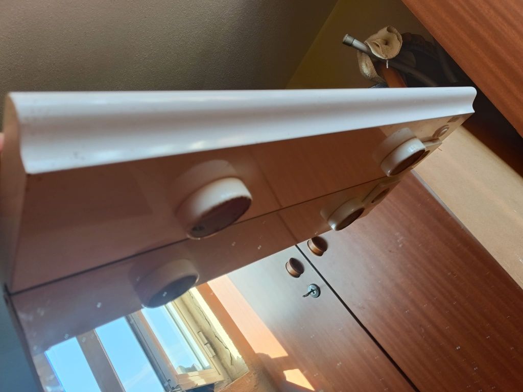 Espelho grande com luz para casa de banho