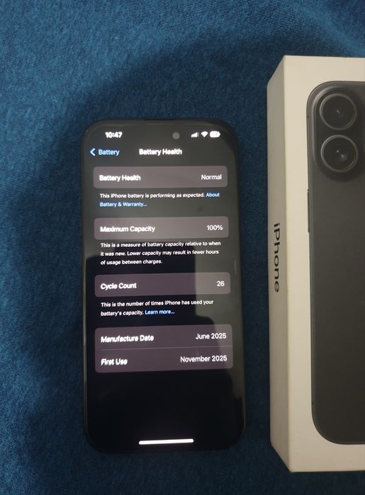 Iphone 16 com guarrentia valida e com caixa