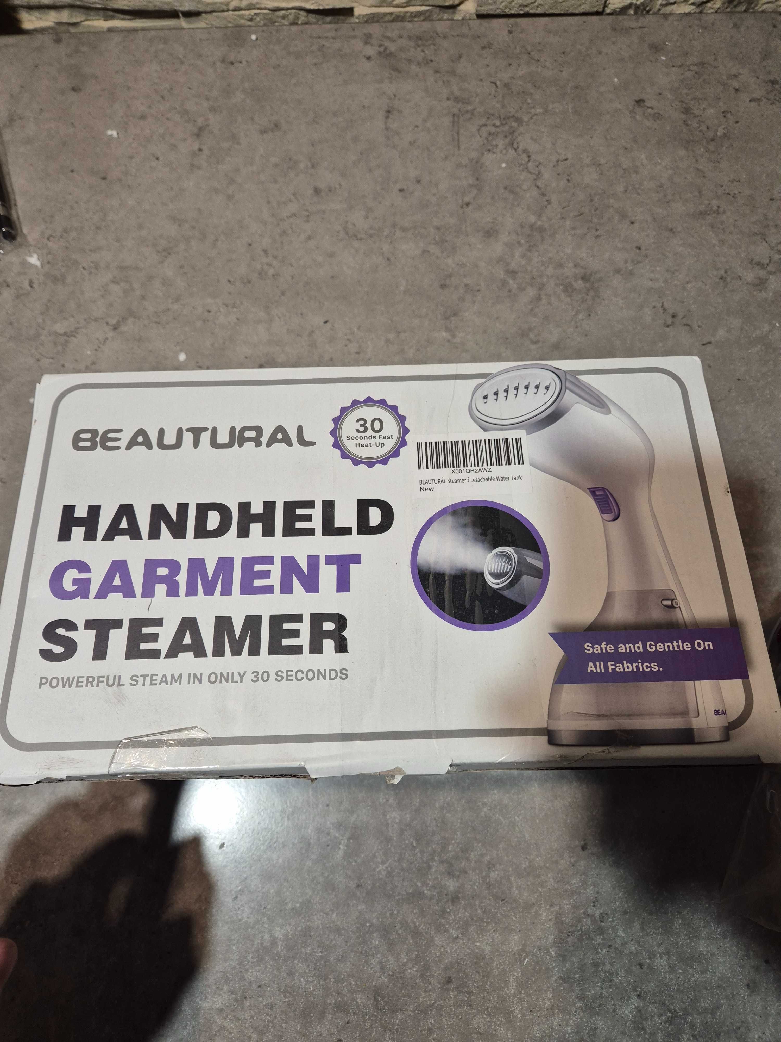 Parownica do Ubrań Steamer Żelazko Parowe 260ml 1200W Beautural