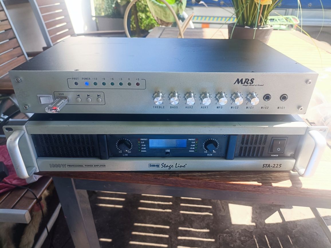 Magic Road of Sound MRS USB mikrofon PREAMP AUX nie Pioneer Technics