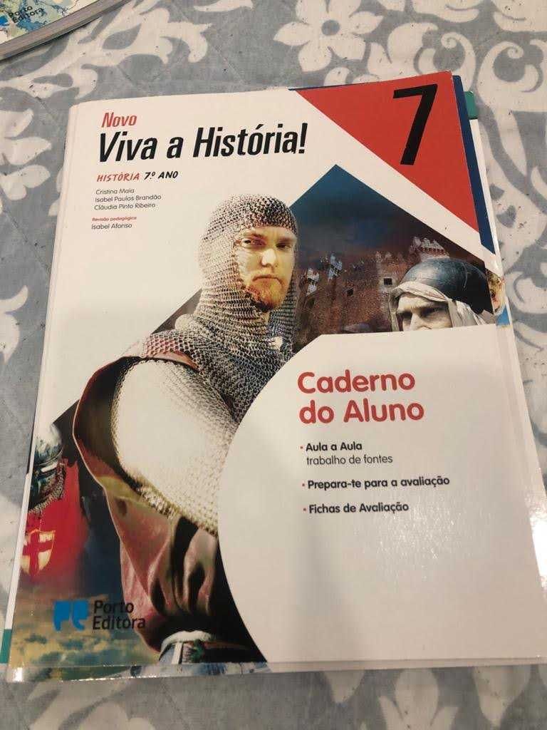 Cadernos de atividades / fichas - 7o ano NOVOS