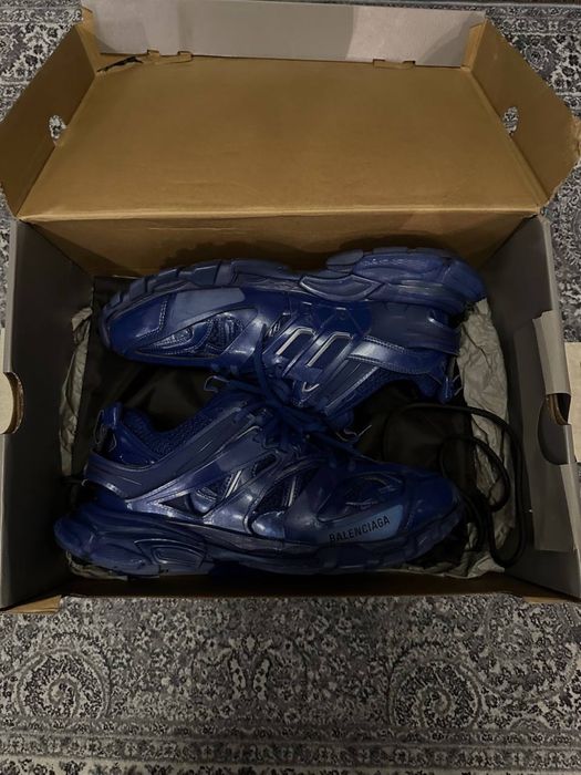 Balenciaga Track Metallic Blue 43