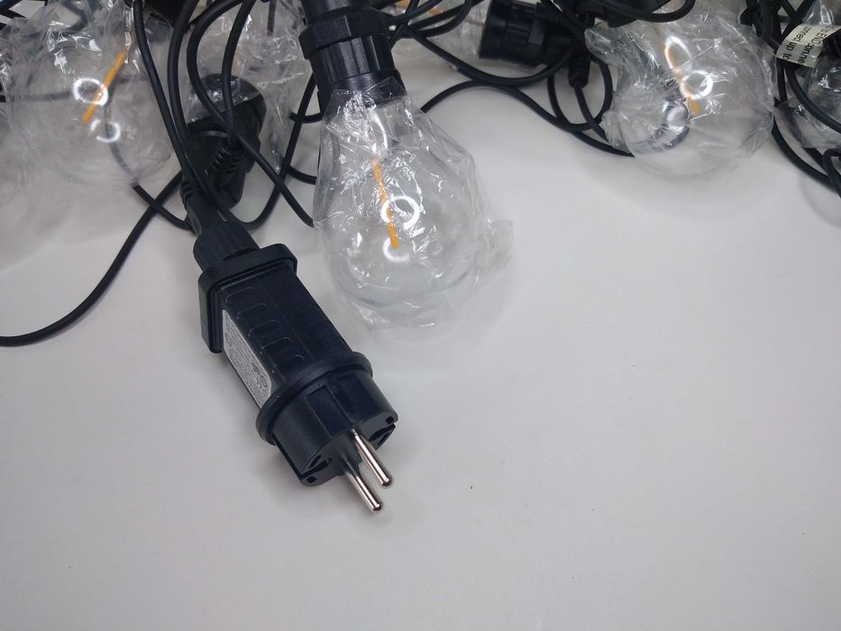 Girlanda ŚWIETLNA LED 20 żarówek IP44