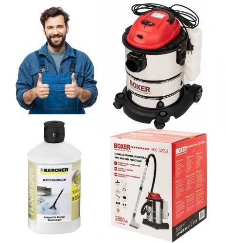 Odkurzacz Na Sucho I Mokro Odkurzacz Piorący + Płyn Do Prania Karcher