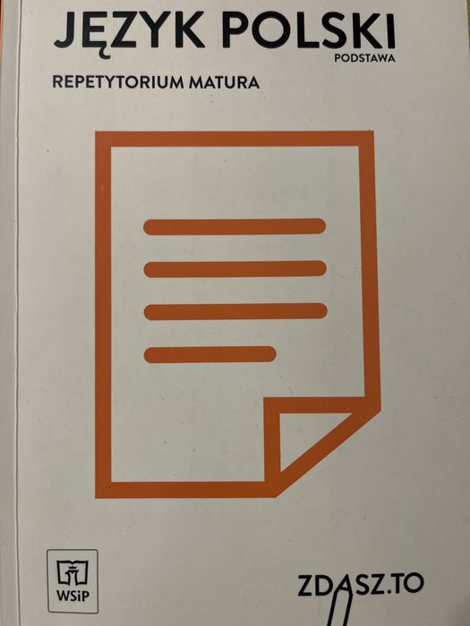 Język polski repetytorium matura zdasz to wsip