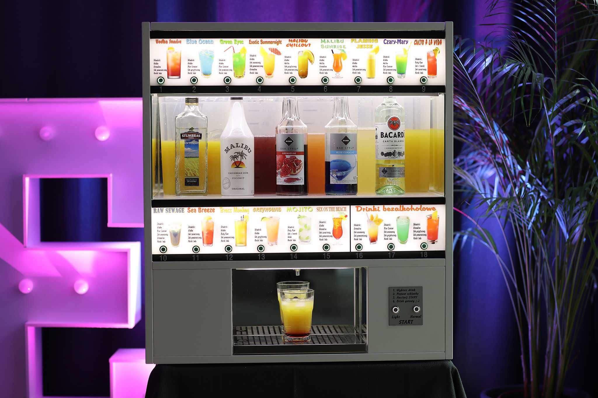 Automatyczny Barman DrinkBar Drinkomat Barmix Wesele - 18 - Eventy